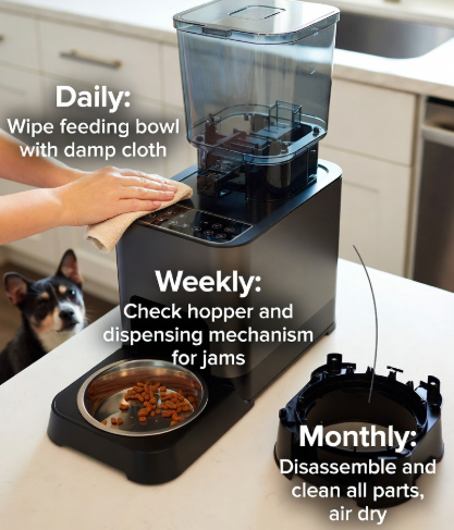 Intelligent Pet Food Dispenser